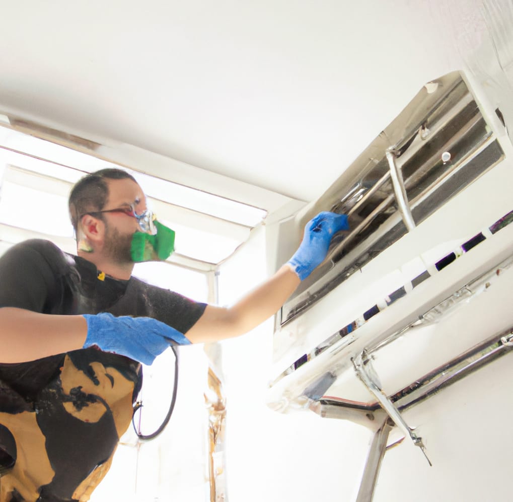 Servicio de desinfección de aires acondicionados 11