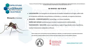 Plaserman Salud Pública - Mosquitos